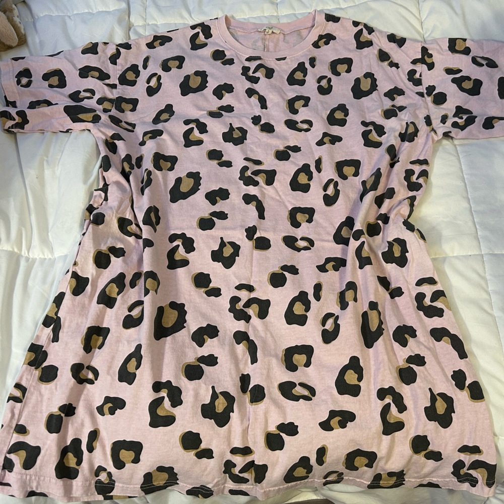 T shirt dress with pockets